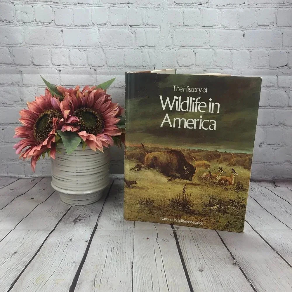 vintage book the history of wildlife in america 1980